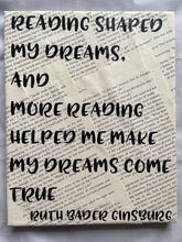 Load image into Gallery viewer, Book Quote Canvas: Dr. Seuss Fill Your House with Stack of Books (8x10 Inches)