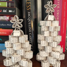 Load image into Gallery viewer, Book Christmas Tree - Quilled Paper