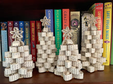 Load image into Gallery viewer, Book Christmas Tree - Quilled Paper