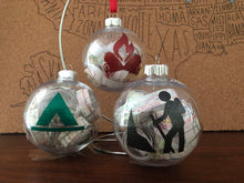 Load image into Gallery viewer, Map Ornament with Tent