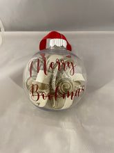 Load image into Gallery viewer, Merry Bookmas Upcycled Book Ornament