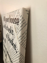 Load image into Gallery viewer, She Reads Books Quote Canvas