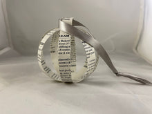 Load image into Gallery viewer, Cookbook Bauble Ornament