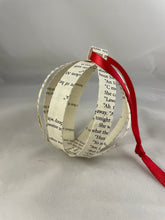 Load image into Gallery viewer, Book Bauble Ornament