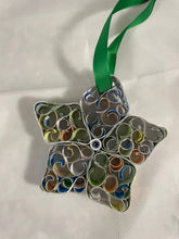 Load image into Gallery viewer, Map Ornament - Flower, Star, Poinsettia