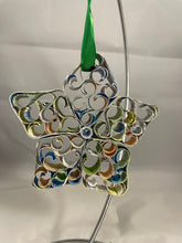 Load image into Gallery viewer, Map Ornament - Flower, Star, Poinsettia