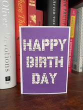 Load image into Gallery viewer, Happy Birthday Book Greeting