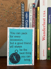Load image into Gallery viewer, Travel Buddy Map Greeting Card