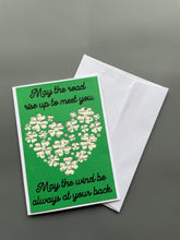 Load image into Gallery viewer, St. Patrick’s Day Irish Blessing Greeting Card