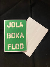 Load image into Gallery viewer, Jolabokaflod Greeting Card