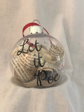 Load image into Gallery viewer, Let It Poe Book Ornament