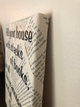 Load image into Gallery viewer, Book Quote Canvas: Dr. Seuss Fill Your House with Stack of Books (8x10 Inches)
