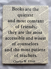 Load image into Gallery viewer, Book Quote Canvas: Dr. Seuss Fill Your House with Stack of Books (8x10 Inches)

