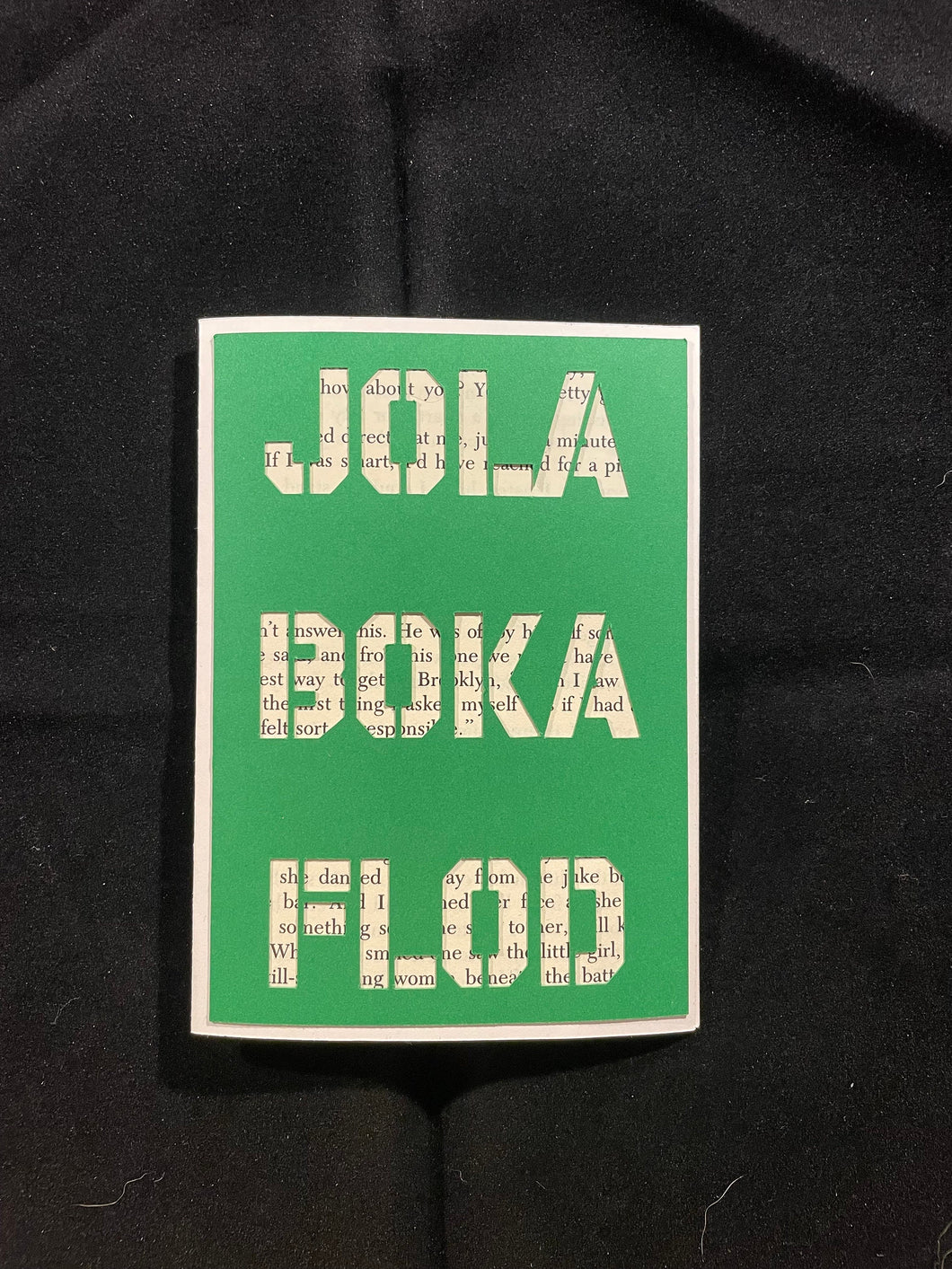 Jolabokaflod Greeting Card